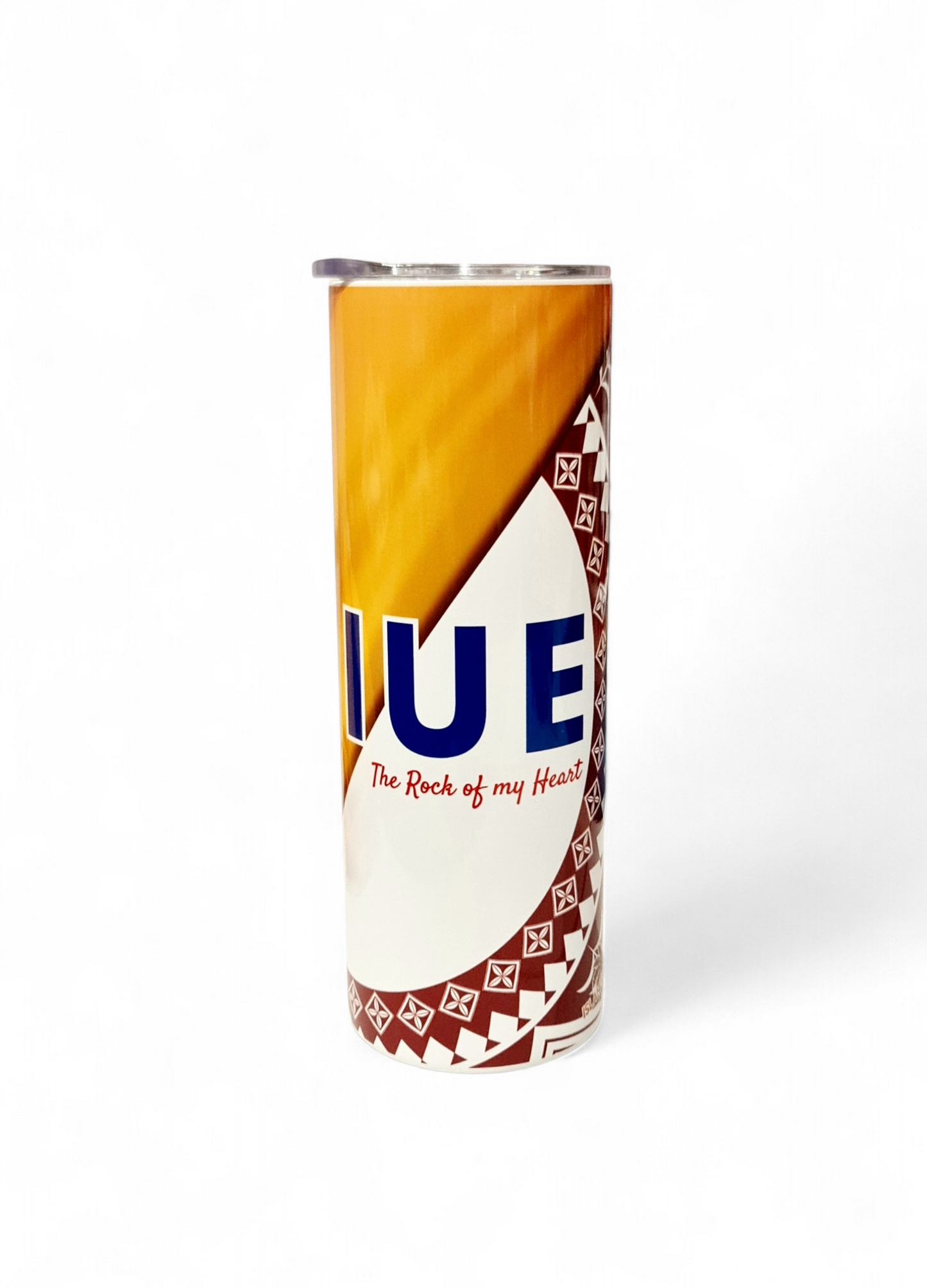 NIUE THE ROCK OF MY HEART - 600ml/20oz Stainless Steel Tumbler