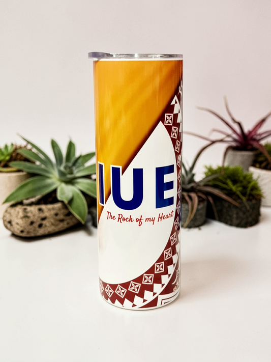 NIUE THE ROCK OF MY HEART - 600ml/20oz Stainless Steel Tumbler
