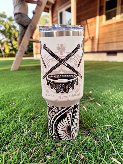 FA'AVAE I LE ATUA - 1.2Litre Insulated Tumbler with Handle