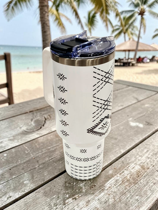 MALU - 1.2Litre/40oz Stainless Steel Tumbler with Handle