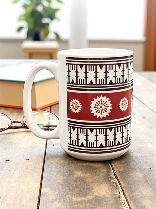 FIJI ESSENCE - 440ml/15oz White Ceramic Mug