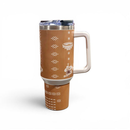 MALU SISTER - 1.2Litre/40oz Stainless Steel Tumbler with Handle