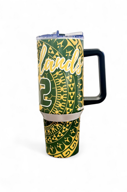 COOK ISLANDS 682 - 1.2Litre/40oz Stainless Steel Tumbler with Handle