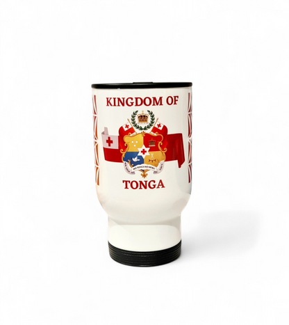 KINGDOM OF TONGA - 440ml/15oz Stainless Steel Travel Mug