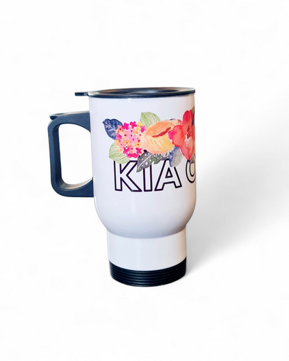 KIA ORANA - 440ml/15oz Stainless Steel Travel Mug