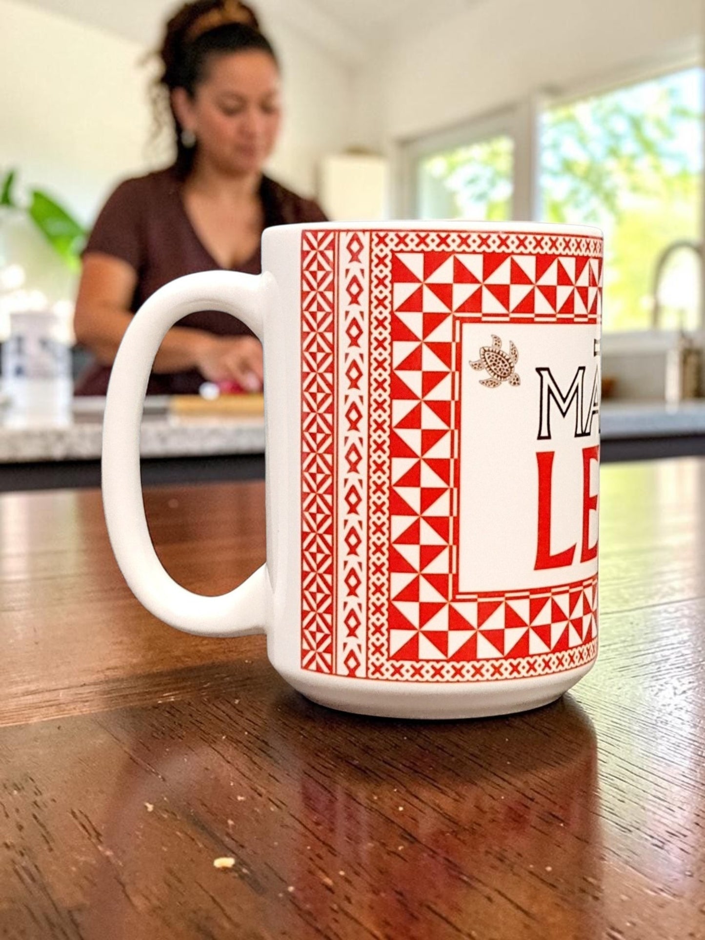 MĀLŌ E LELEI - 440ml Ceramic Mug