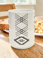 MALU - 15oz/440ml White Ceramic Mug