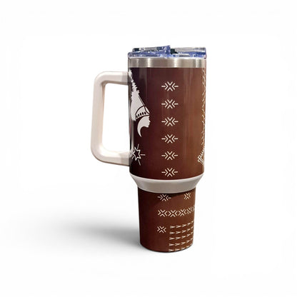 MALU SISTER - 1.2Litre/40oz Stainless Steel Tumbler with Handle