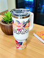 KIA ORANA - 1.2 Litre/40oz Stainless Steel Tumbler with handle