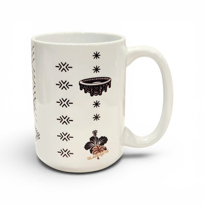 MALU - 15oz/440ml White Ceramic Mug