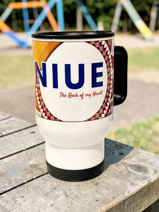 NIUE THE ROCK OF MY HEART - 440ml/15oz Stainless Steel Travel Mug