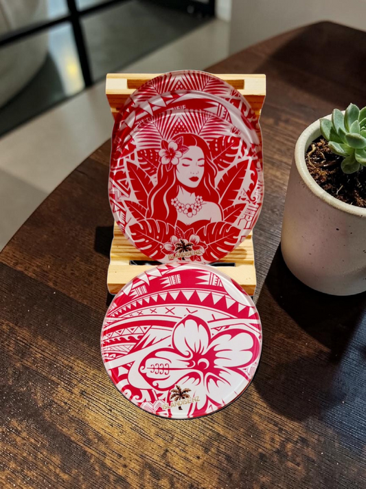PACIFIC JEWEL Coasters (Set of 4)