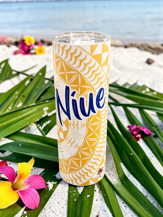 I LOVE NIUE - 600ml/20oz Stainless Steel Tumbler