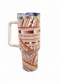 NESIAN 4LIFE - 1.2Litre Stainless Steel Tumbler with Handle