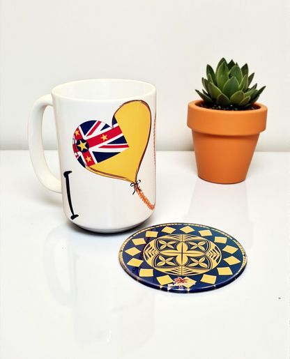 I LOVE NIUE - Matching Coasters (Set of 4)