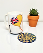 I LOVE NIUE - Matching Mug & Coaster Set