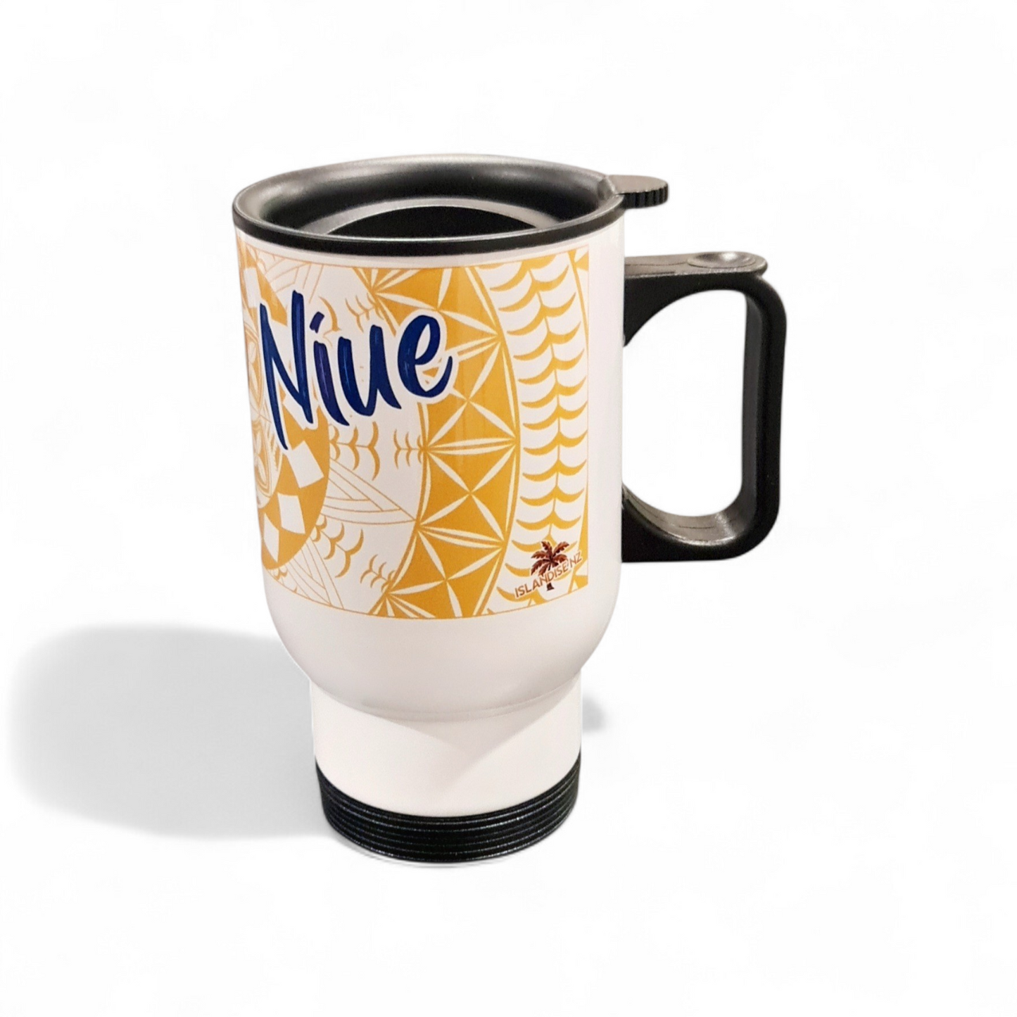 I LOVE NIUE - 15oz/440ml Stainless Steel Travel Mug