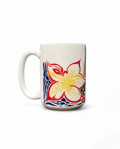 I LOVE KIRIBATI - 15oz/440ml White Ceramic Mug