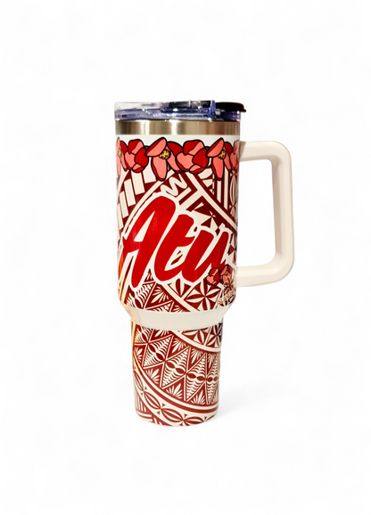 'OFA ATU - 1.2Litre/40oz Stainless Steel Tumbler with Handle