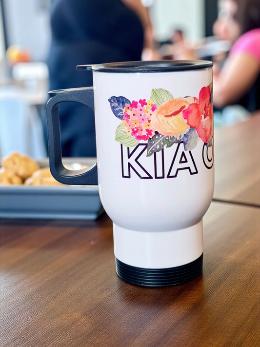 KIA ORANA - 440ml/15oz Stainless Steel Travel Mug